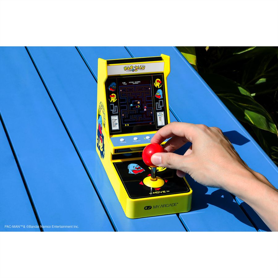 My Arcade PAC-MAN Joystick Player, Mini-Arcade, 3.5" Display, USB-C