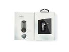 Nedis Toslink Winkel Adapter, 90° abgewinkelt, ST/BU, grau