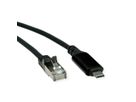 ROLINE USB 3.2 Gen 2 Typ C zu Gigabit Ethernet Konverterkabel, schwarz, 3 m