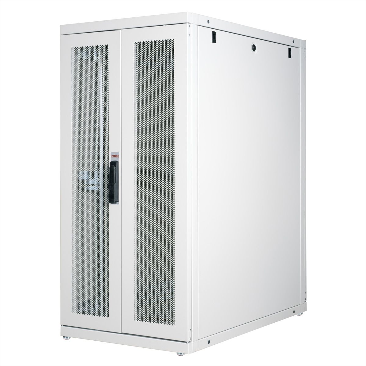 ROLINE 19-Zoll Serverschrank Pro 26 HE, 600x1000 BxT grau Plexiglas