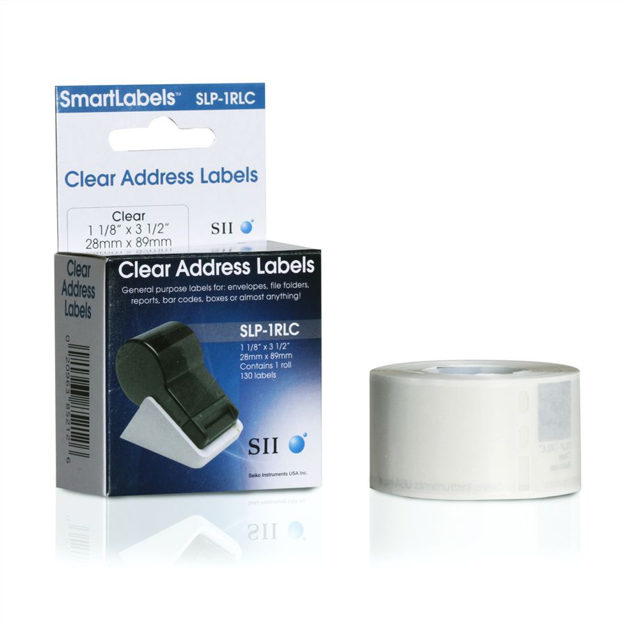 SEIKO Adressetiketten transparent SLP-2RLC