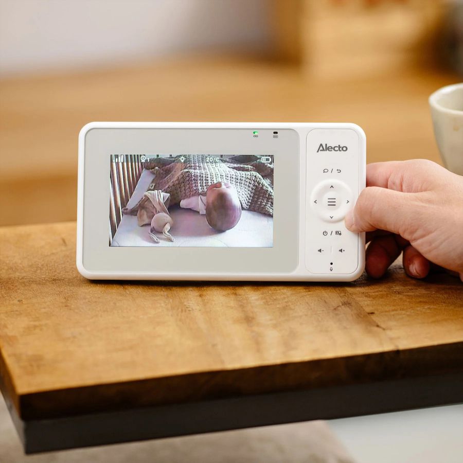 Alecto Babyphone DVM2043 10.9cm Display, caméra orientable, veilleuse