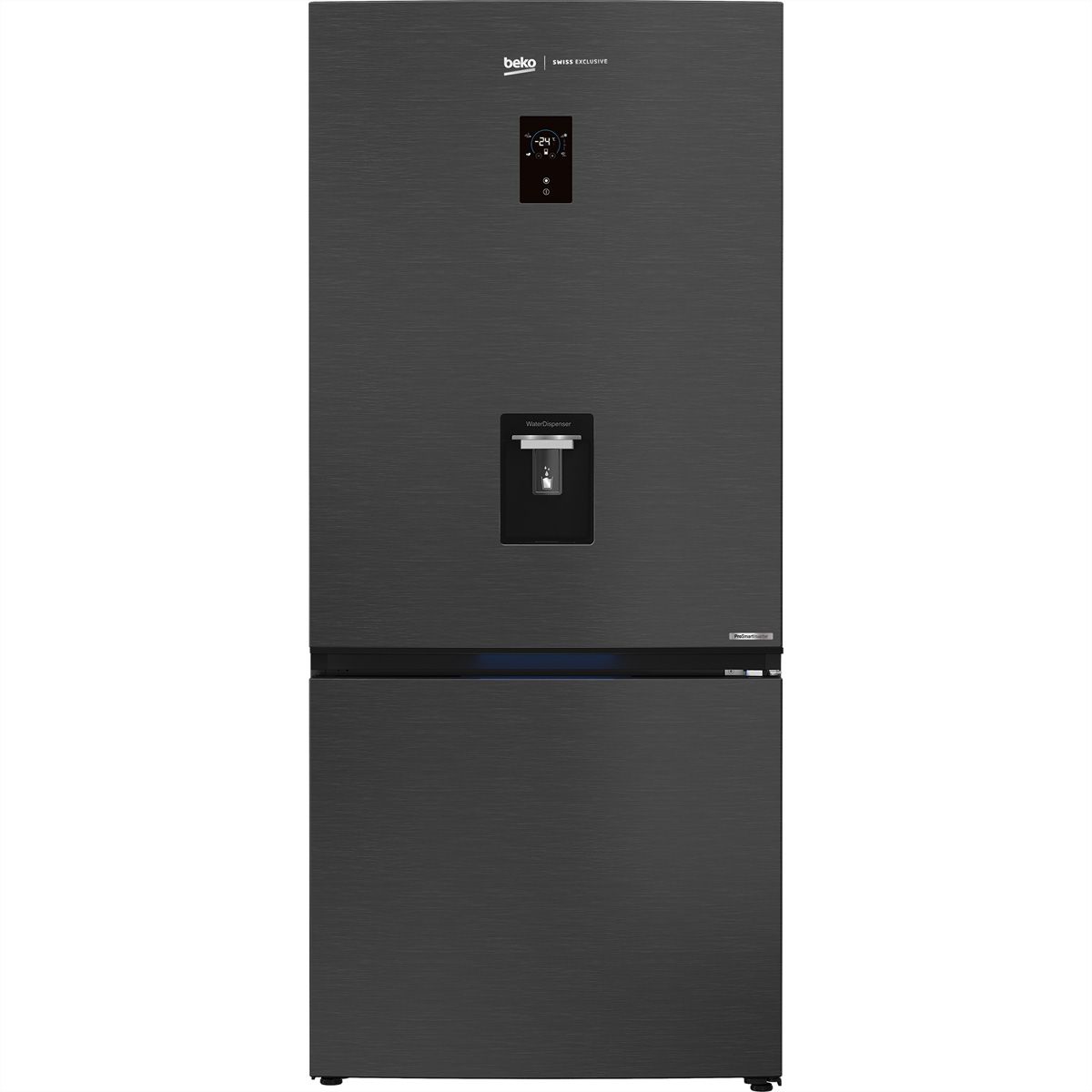 Beko Kühl-Gefrierkombination KG730, 615l, E , Dark Inox