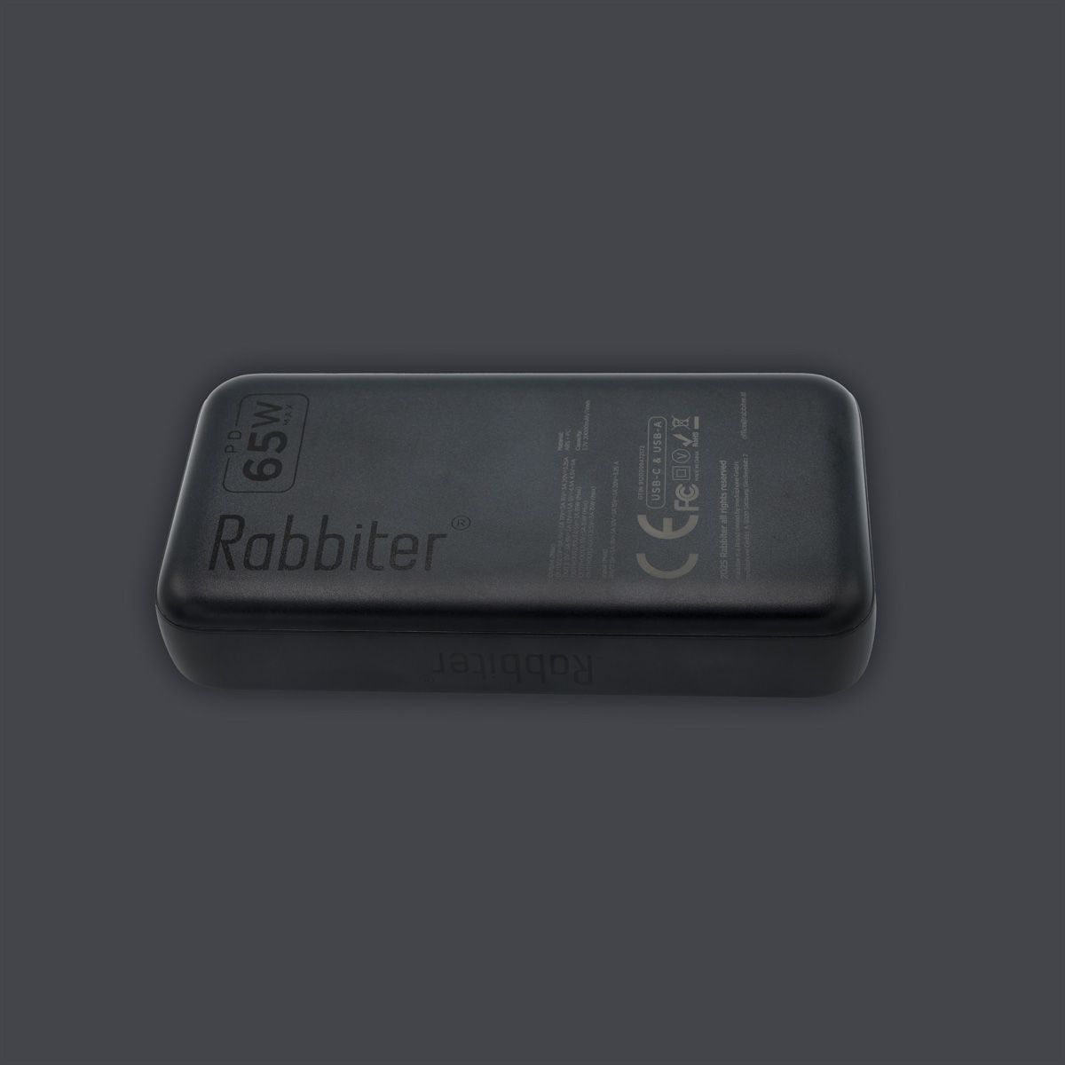 Rabbiter Power MaxCharge 20000 Pro, PowerBank, noir 20000 mAh