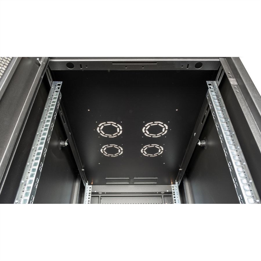 ROLINE 19" Baie serveur Basic 26U, 600x1000 LxP Porte perforée noir