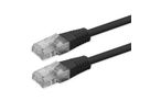 ROLINE Cordon Cat.6 (Classe E), UTP, PoE, noir, 1,5 m