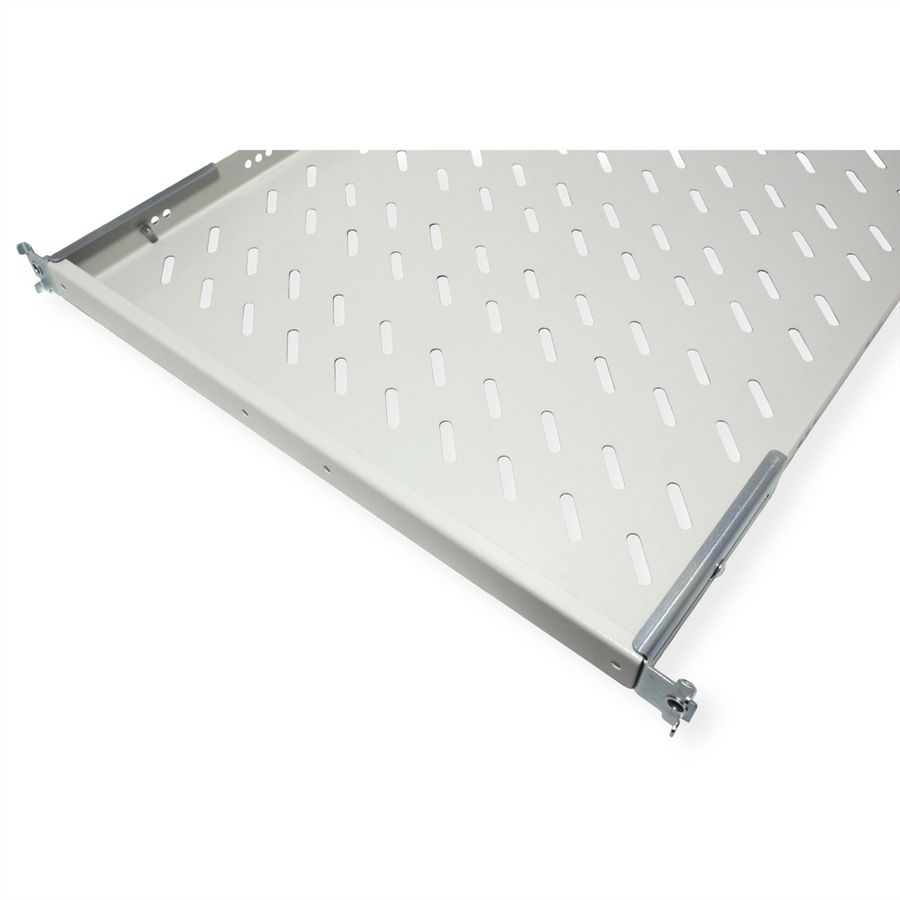 ROLINE 19-Zoll Fachboden 1 HE, 770 T 50 kg grau