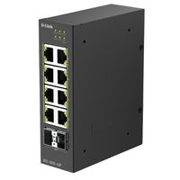 D-Link DIS-100G-10P 10-Port Switch PoE+ Industrial Gigabit 2x 2,5G SFP+