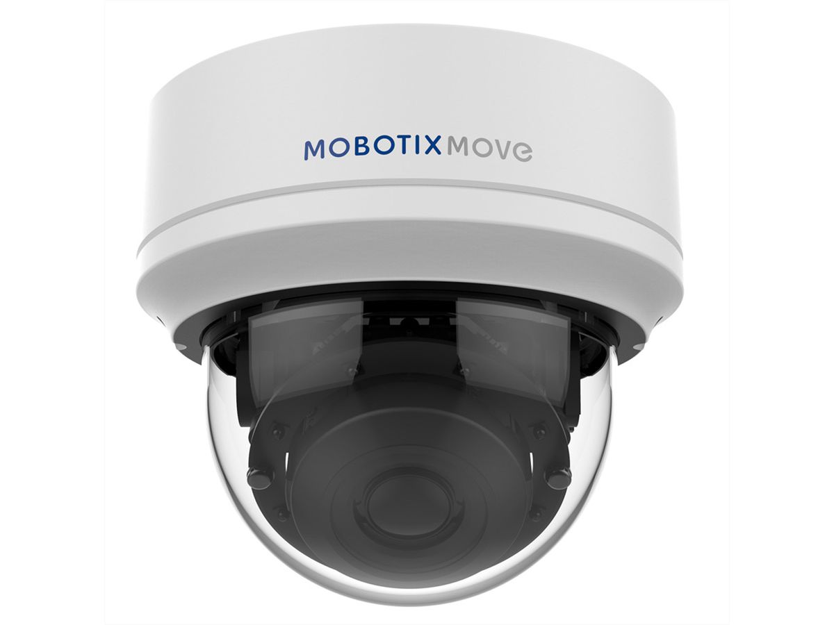 MOBOTIX MOVE Vandal-Dome 5 MP, 31 - 102°, IR-LED à 40m