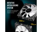 ANTEC C120 ARGB Fan PC Gehäuselüfter 120mm 3er Pack, schwarz