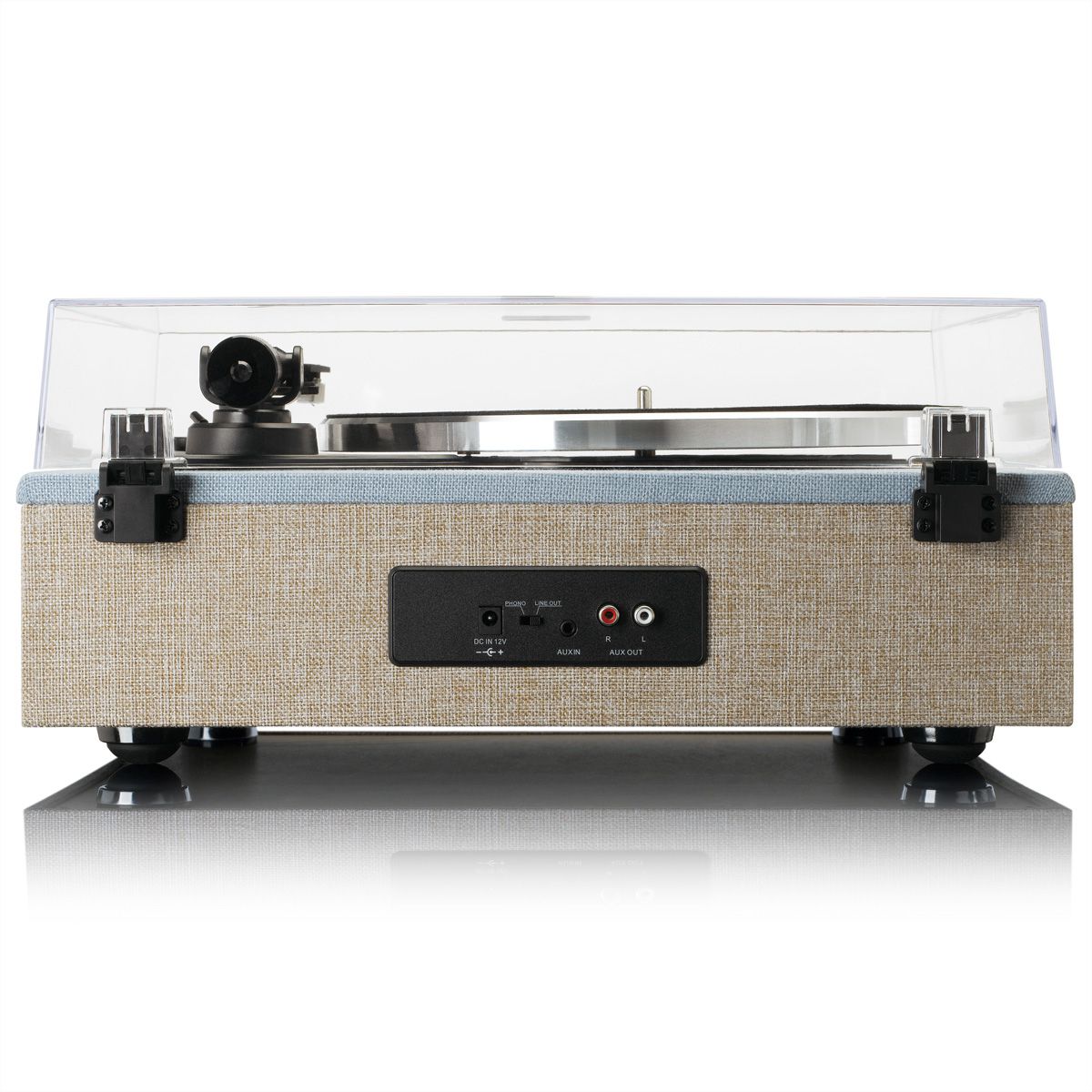 Platine vinyle Lenco LS-440, Bleu/beige