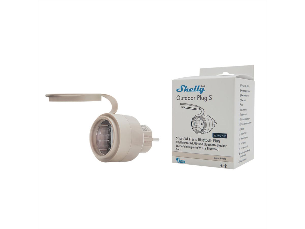 Shelly Outdoor SmartPlug S Gen3