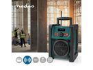 Radio de chantier Nedis DAB FM Bluetooth IP65 avec poignée.