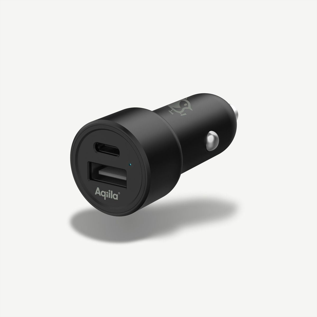 Aqiila Ladeadapter CC2  , 12V KFZ Ladestecker /  32W USB-C & USB-A