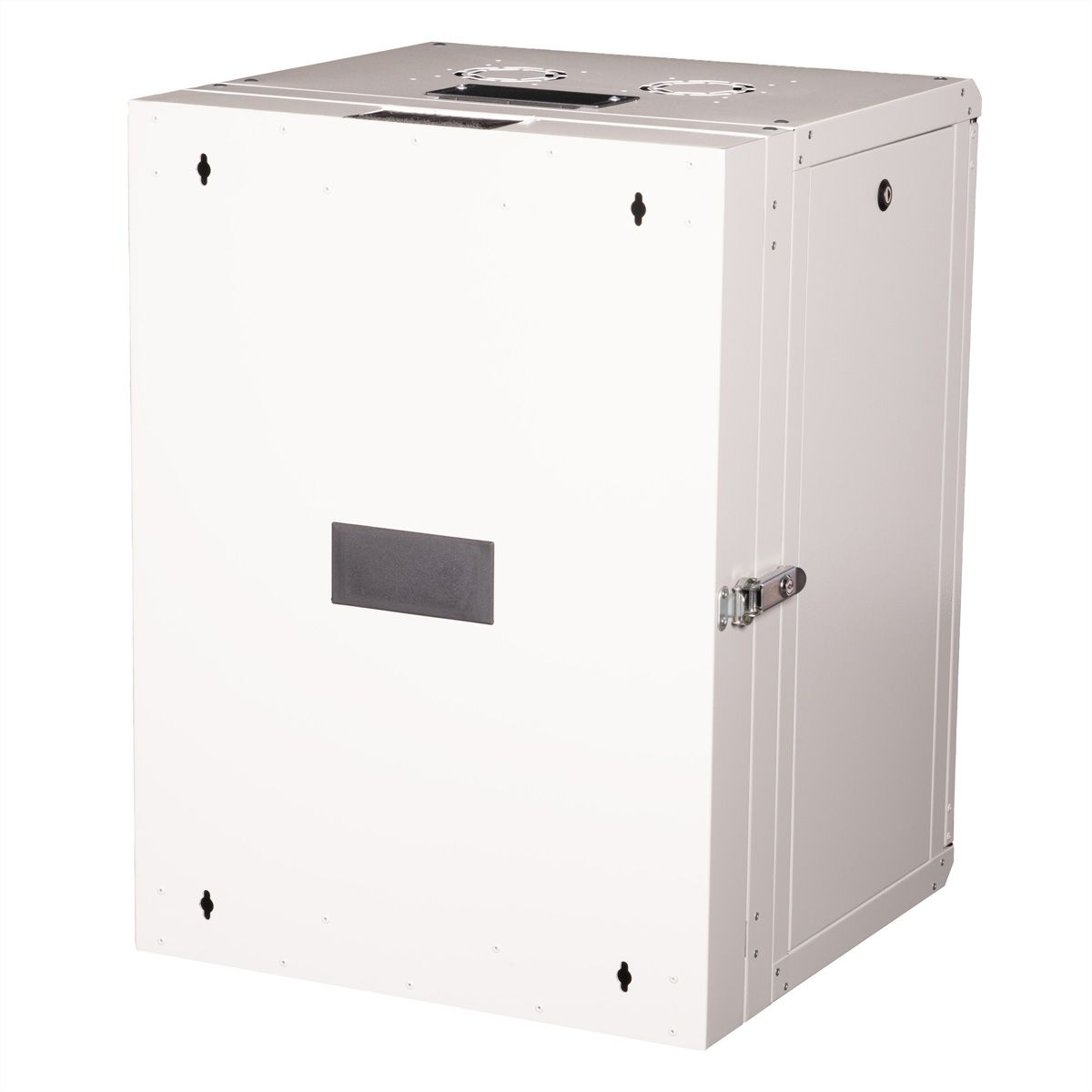 ROLINE 19-Zoll Wandgehäuse Pro 16 HE, 600x600 BxT zweiteilig schwenkbar grau