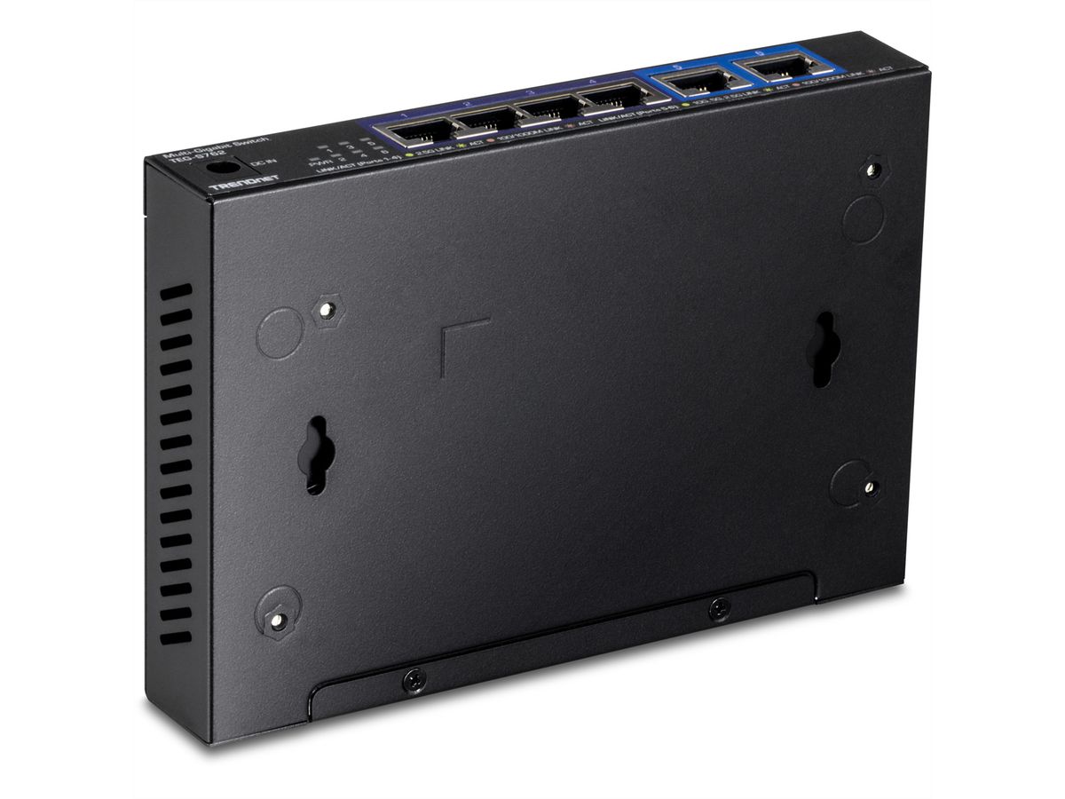 TRENDnet TEG-S762 6-Port 10G Switch, schwarz