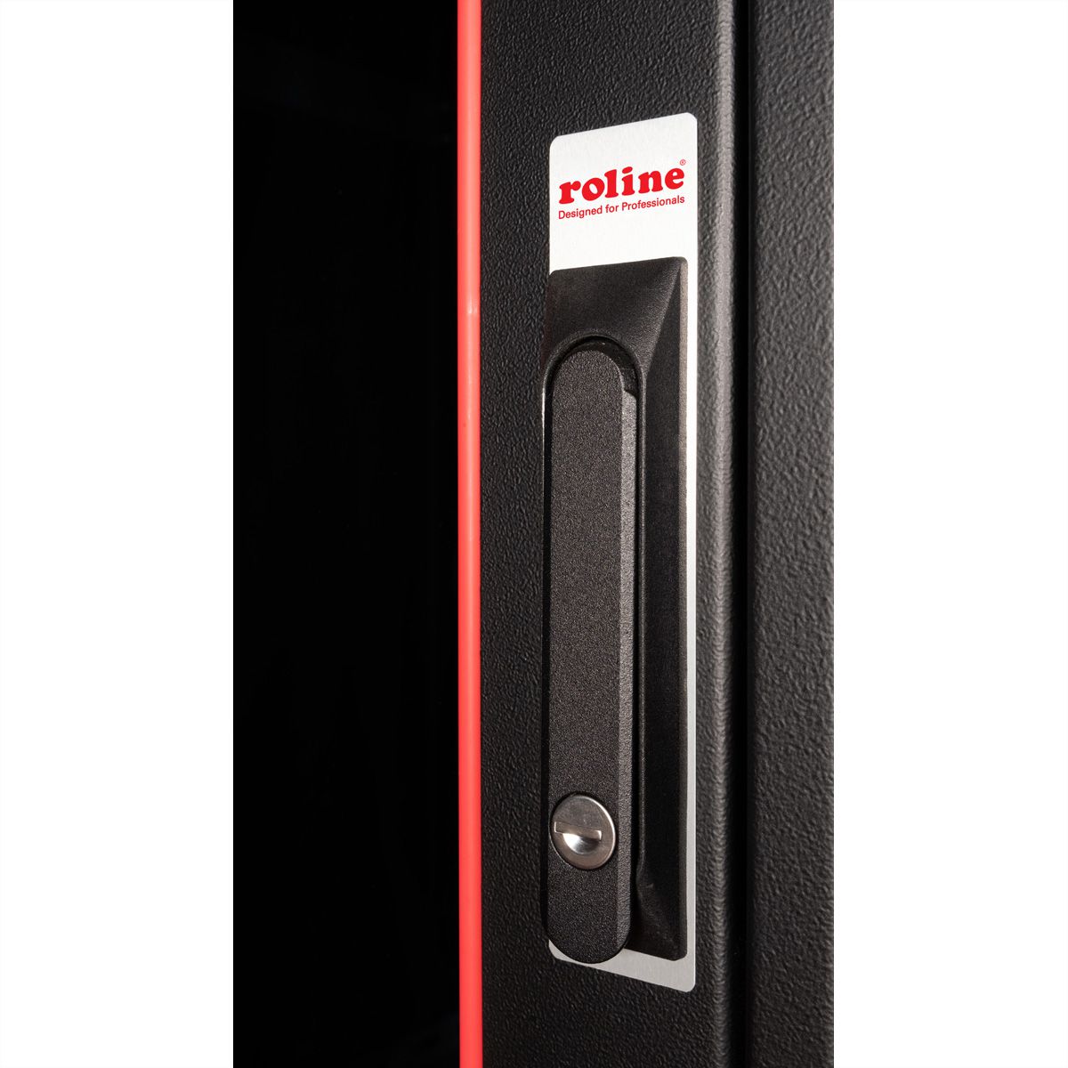 ROLINE 19" Baie réseau Pro 32U, 600x800 LxP Porte verre noir