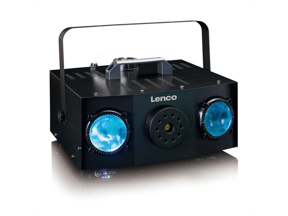 Lenco LED Nébuliseur LFM-220BK noir, avec 1L de liquide, r.c.
