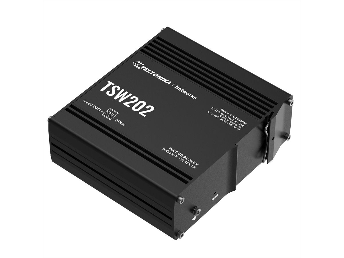 TELTONIKA TSW202 Switch géré PoE+