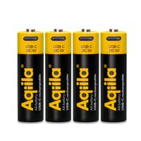 Aqiila USB-C Batterie AA 4x, 2000 mAh, 1,5 V