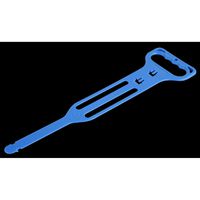 Kabelhalter Kunststoff blau, mit Handgriff bis 30m, blau
