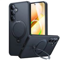 Torras Ostand 360° Case, Samsung S25, MagSafe, noir
