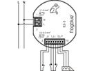 frogblue frogEntry 2-3, module d'ouverture de porte à 2 canaux (12V) avec 3 entrées basse tension