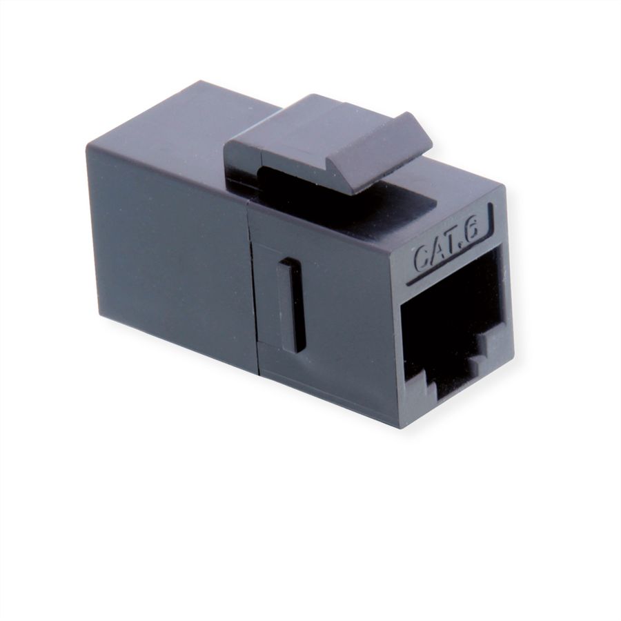 VALUE Coupleur RJ-45 keystone, non-blindé, Cat.6 (Classe E)