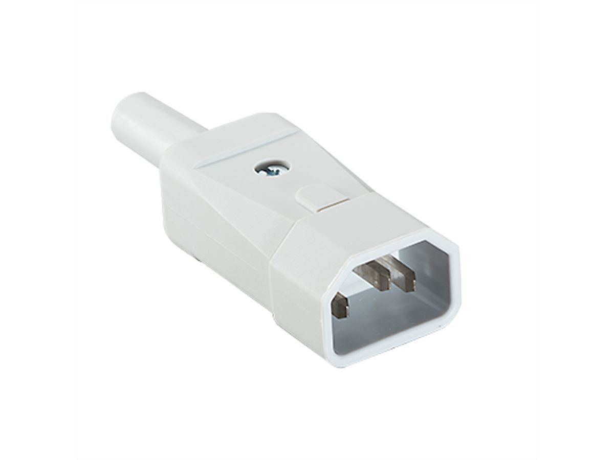 BACHMANN Conn. appareil froid 749 70°C, gris, Gris clair