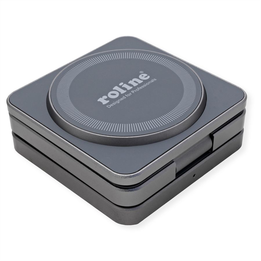 ROLINE 3-in-1 Induktions-Ladestation, faltbar, für Samsung