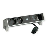 BACHMANN DESK2 2x contact de protection USB A&C