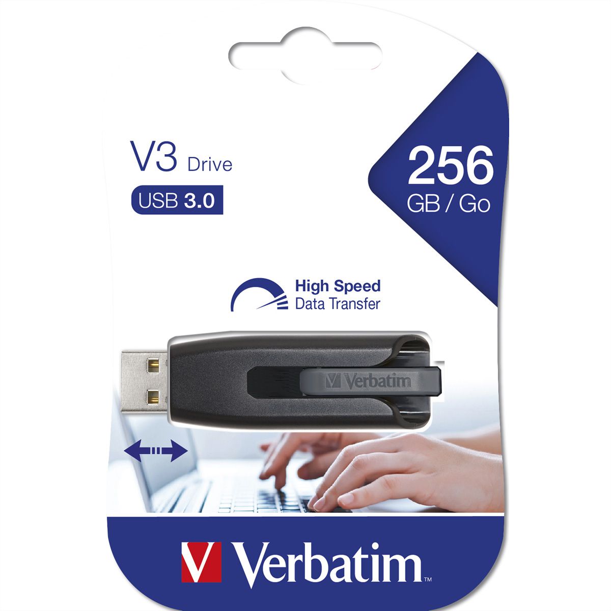 VERBATIM Store 'n' Go V3 USB 3.0, 256GB