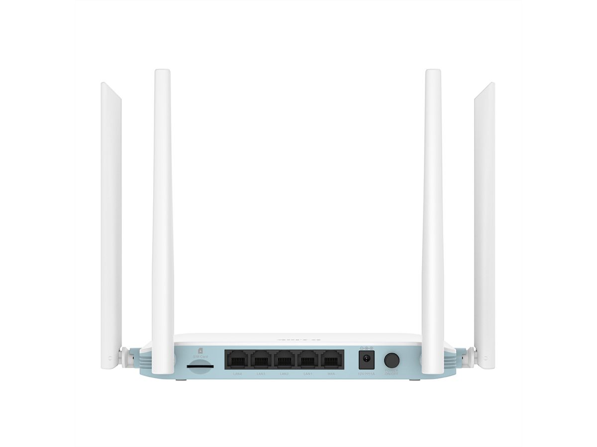 D-Link G403 Eagle Pro N300 Routeur 4G avec 4x Gigabit LAN, 1x WAN, LTE