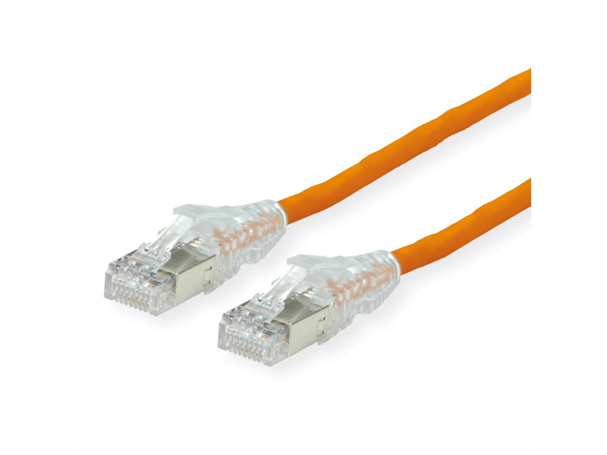 DÄTWYLER Patchkabel Kat.6A (Class EA) S/FTP, CU 7702 flex LSOH, AMP v2, orange, 3 m