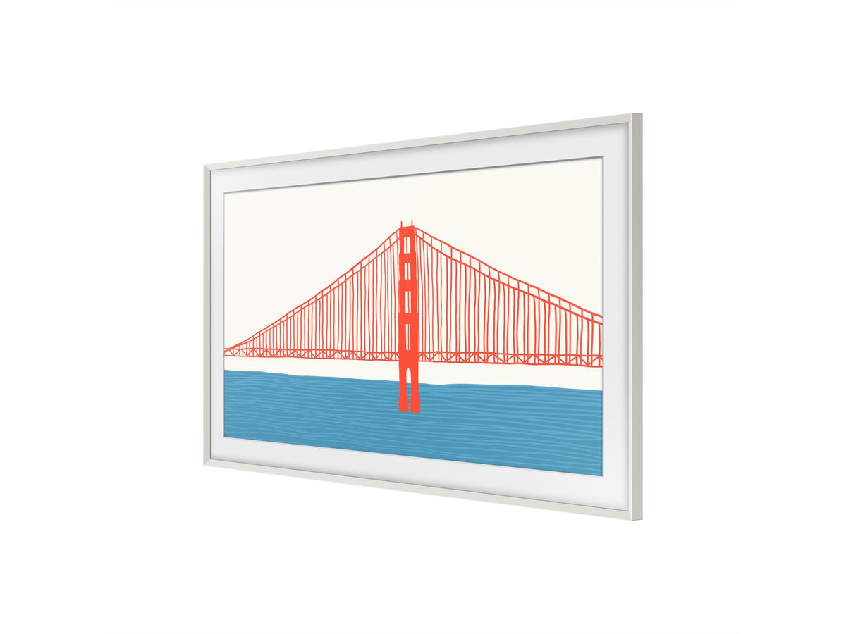 Samsung Wechselrahmen zu Frame 65", Chamfer White