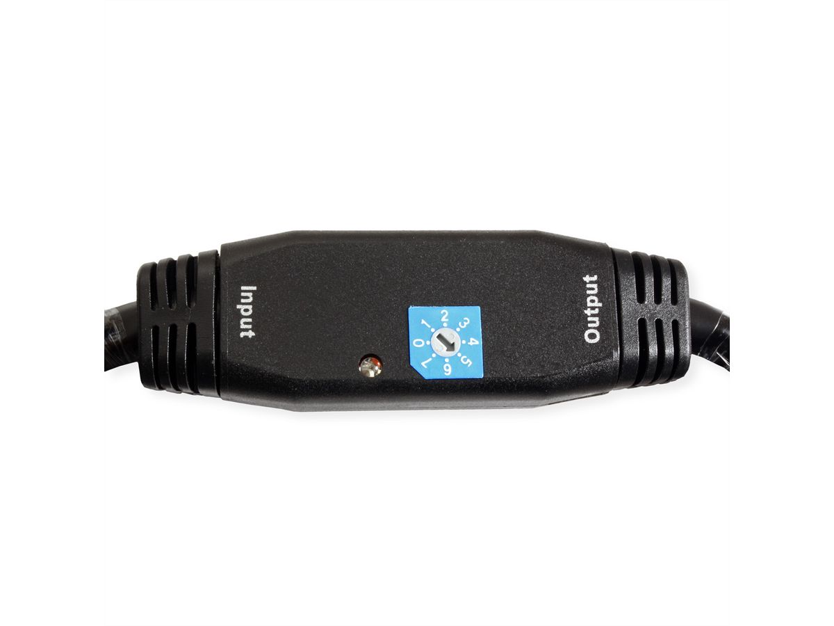 ROLINE Câble HDMI High Speed, M - M, avec Repeater, 30 m