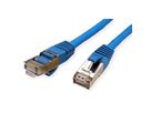 Cordon VALUE Cat.6 (Classe E) S/FTP LSOH, bleu, 7 m