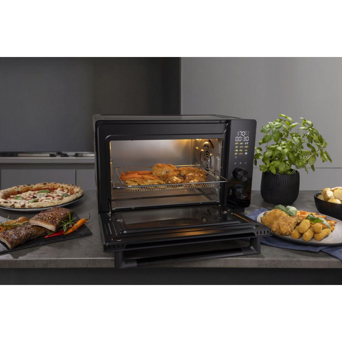 Hisense Mini Ofen HOM30AF, Mini Ofen, 30L, 1800W