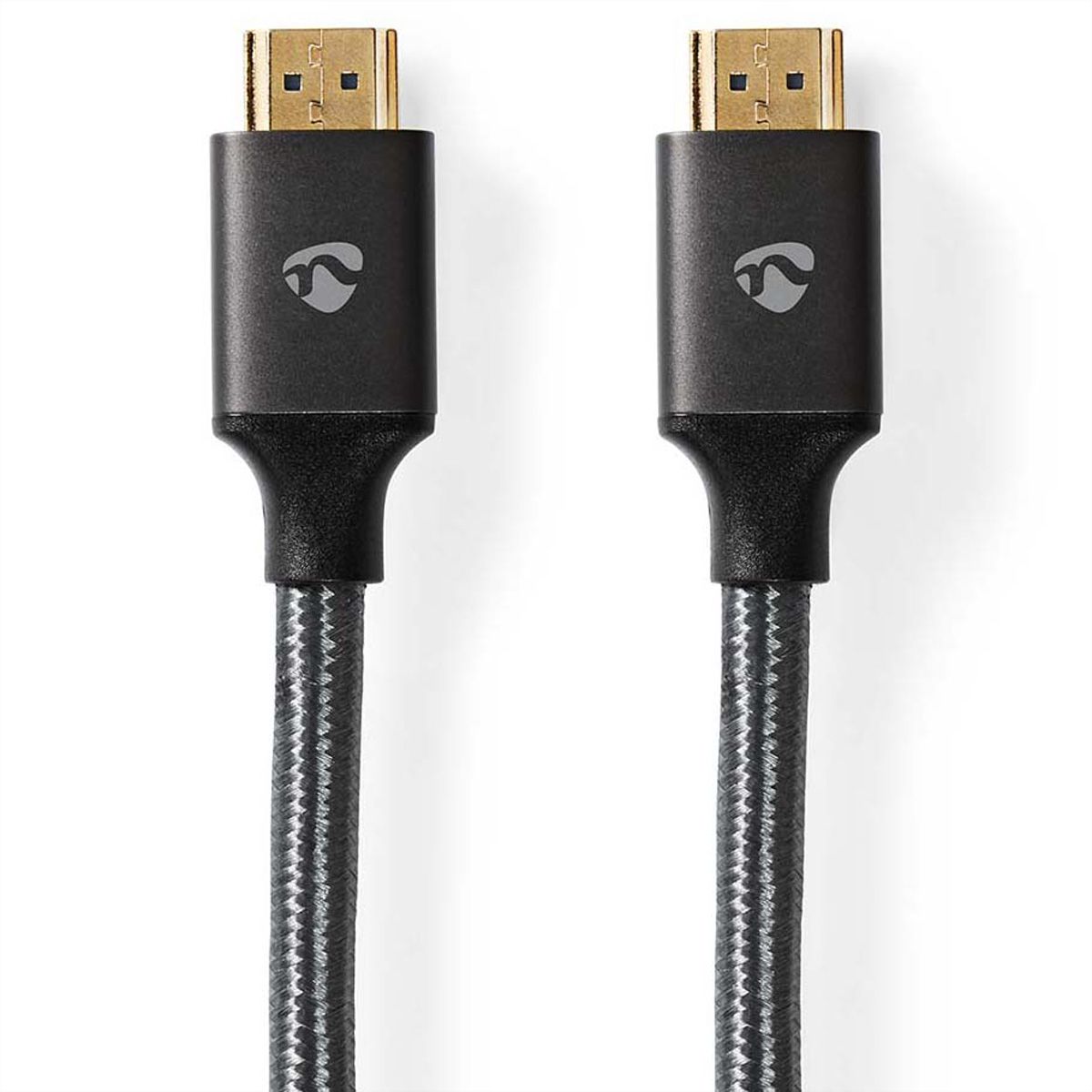 Nedis 8K HDMI Ultra HD Kabel, ST/ST, grau, 1m