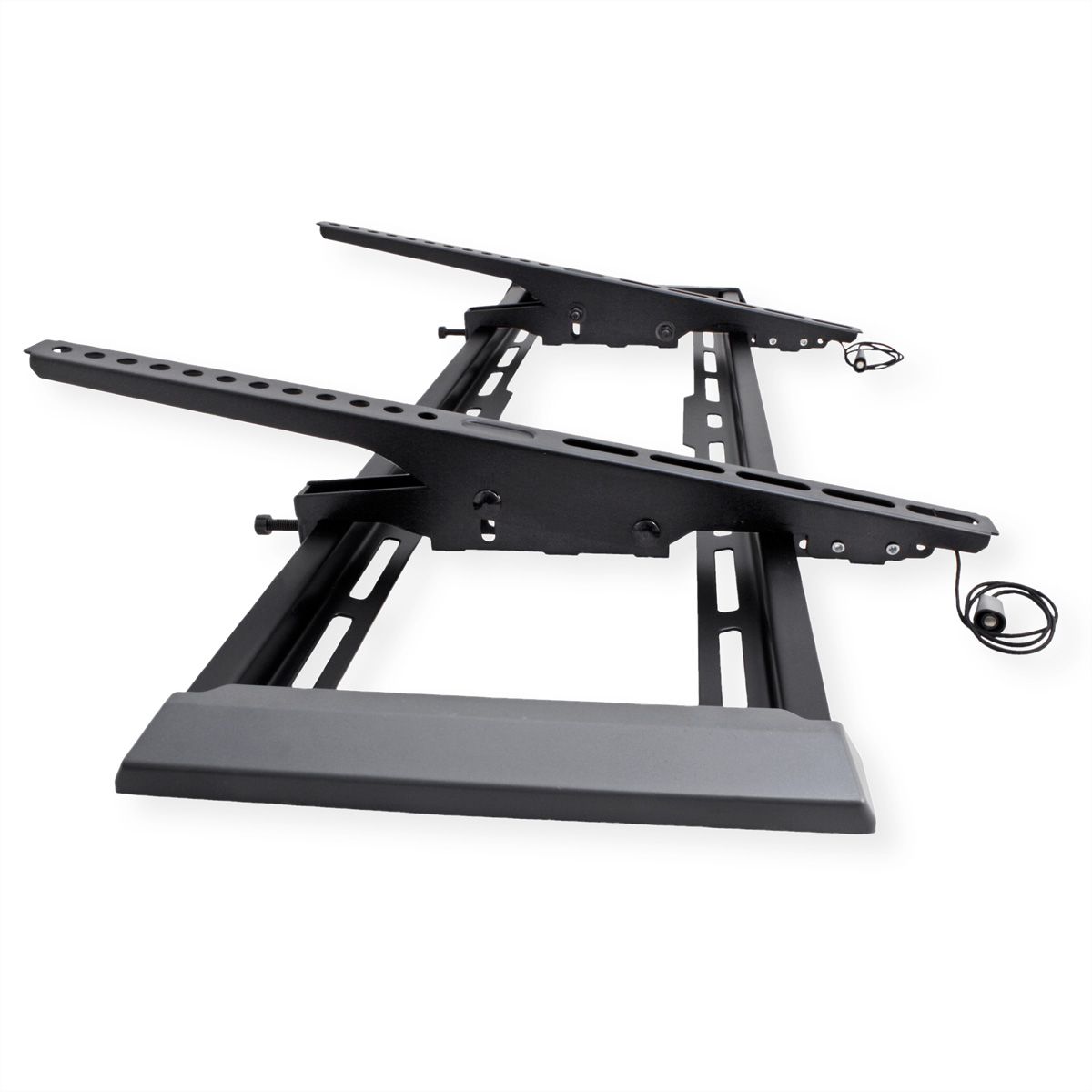VALUE Support mural TV, distance murale de 47 mm, inclinable, 37–80 pouces, jusqu'à 75 kg