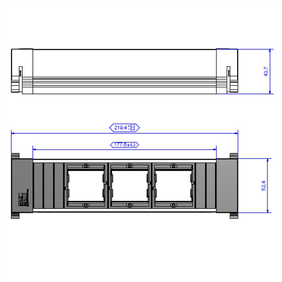 BACHMANN POWER FRAME Small 3x ABD
