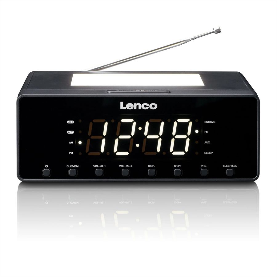 Lenco Radio Wecker CR-540BK