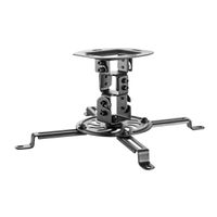 VALUE Projektor-Deckenhalterung, bis 13,5 kg, schwarz