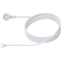 BACHMANN Câble H05VV-F 3G1,0 3m, blanc, non emballé