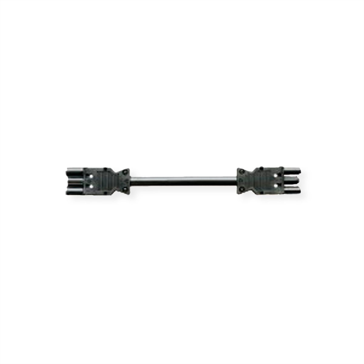 BACHMANN Câble prolongateur GST18-3 Mâle / femelle, noir, 0,5 m