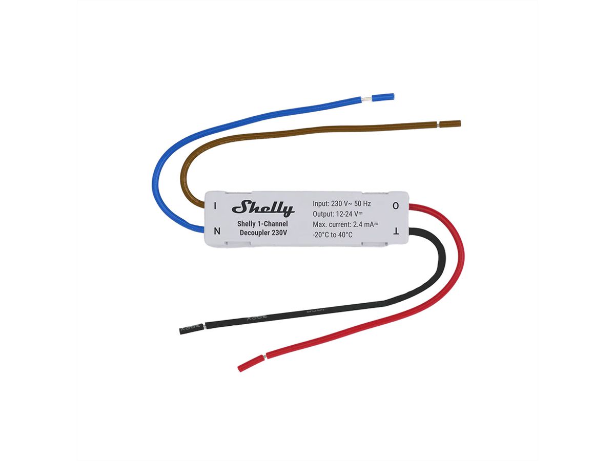 Shelly Signalkonverter 1 Channel, 230V