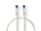 Nedis Patchkabel Cat.6A S/FTP, weiss, 2.0m
