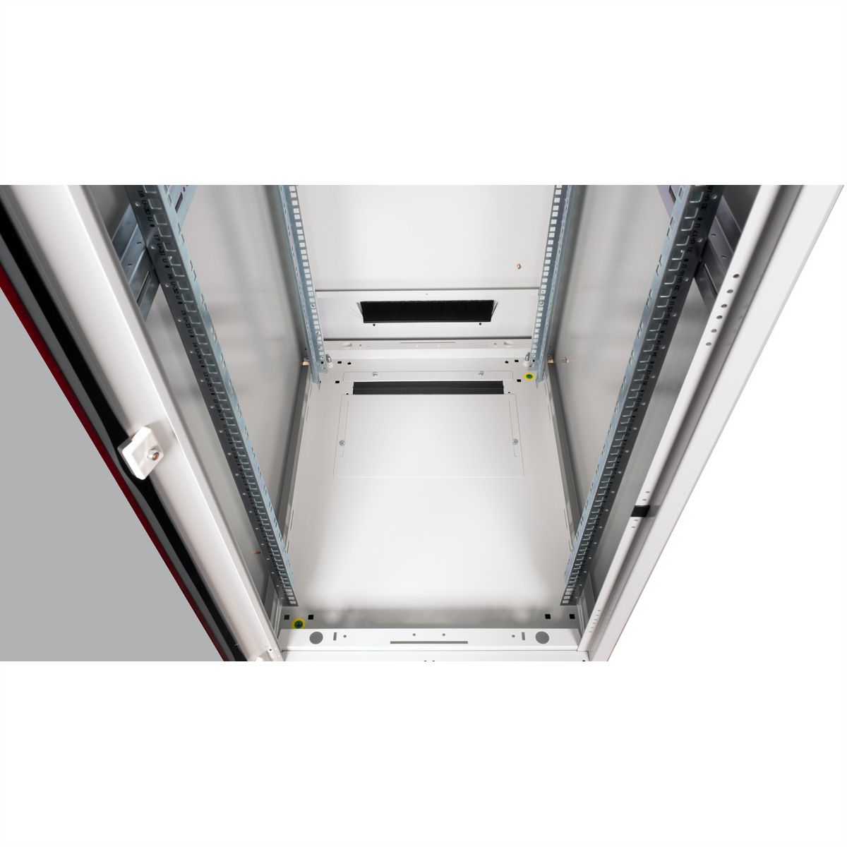 ROLINE 19-Zoll Netzwerkschrank Pro 47 HE, 600x800 BxT Glastür grau