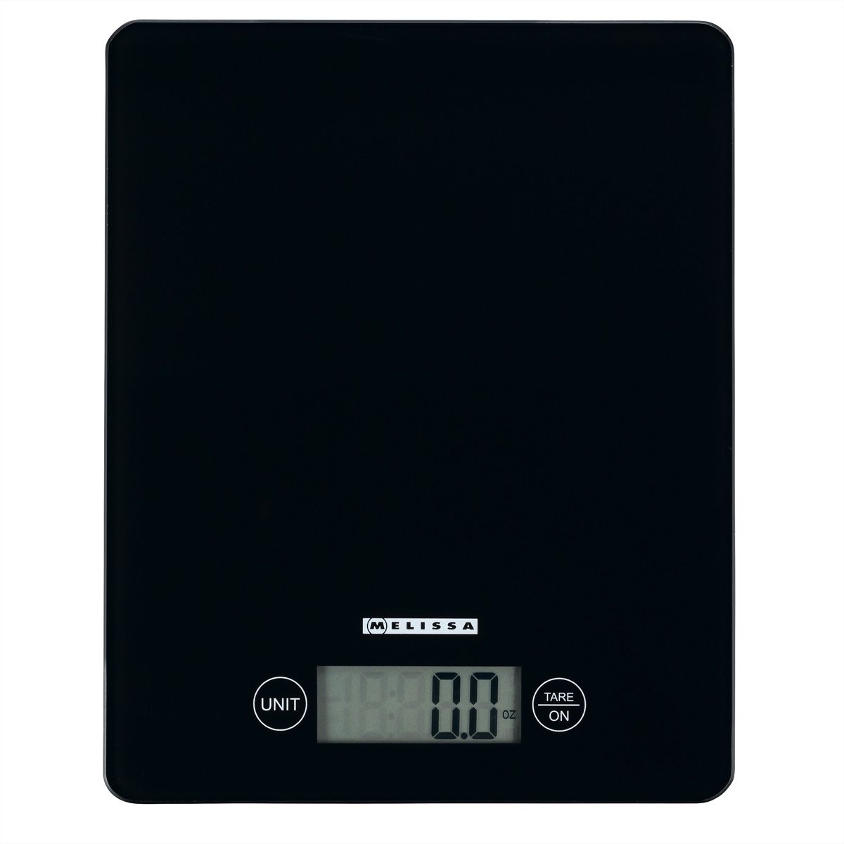 Melissa Küchenwaage 16310231, schwarz, 5 kg