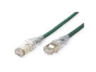 DÄTWYLER Patchkabel Kat.6A (Class EA) S/FTP, CU 7702 flex LSOH, AMP v2, grün, 0,5 m